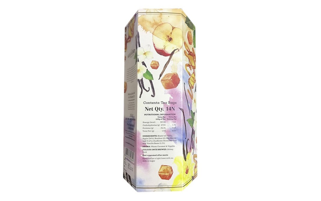 Hillcart Tales Caramel Dream Dessert Infusion Tea   Box  14 pcs